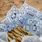 Sandwiches Wrapping Paper -Winter- 50pcs - The Dana Store